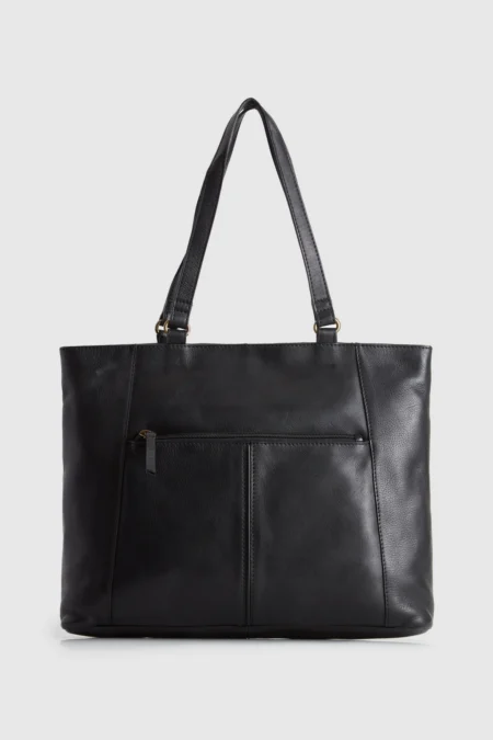 Sia Leather Tote Bag