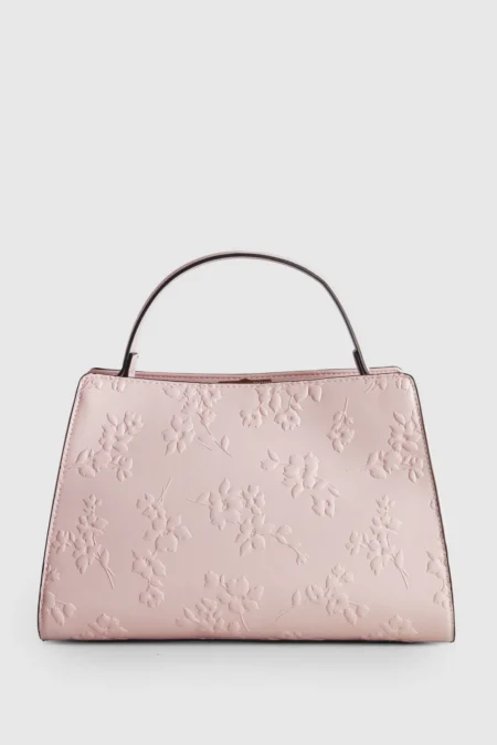 Posy Embossed Tote Bag