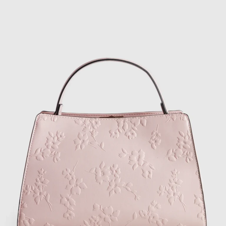 Posy Embossed Tote Bag