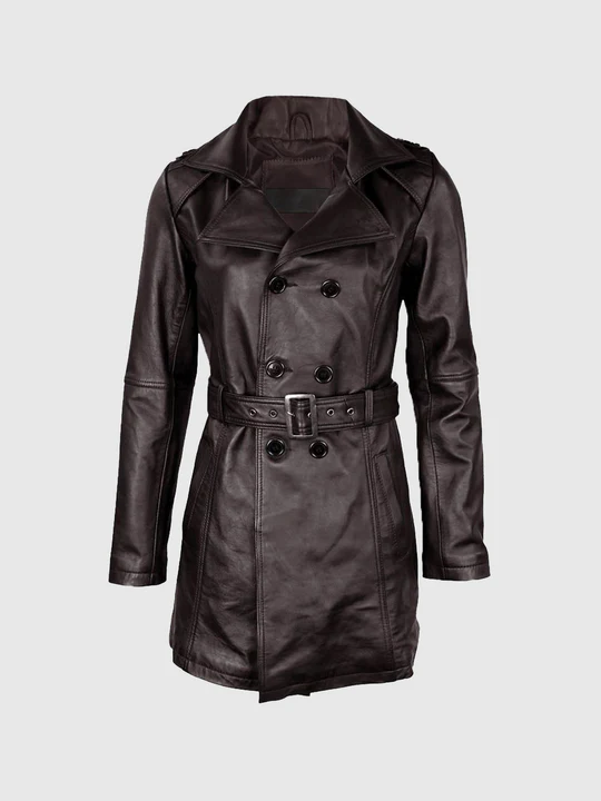 Aloura Women's Knee Length Coat