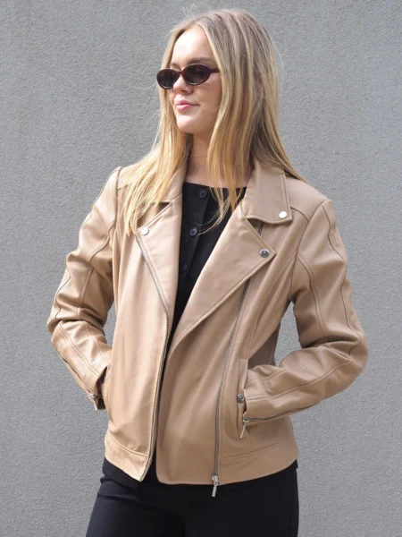 Celina Biker Jacket | Honey