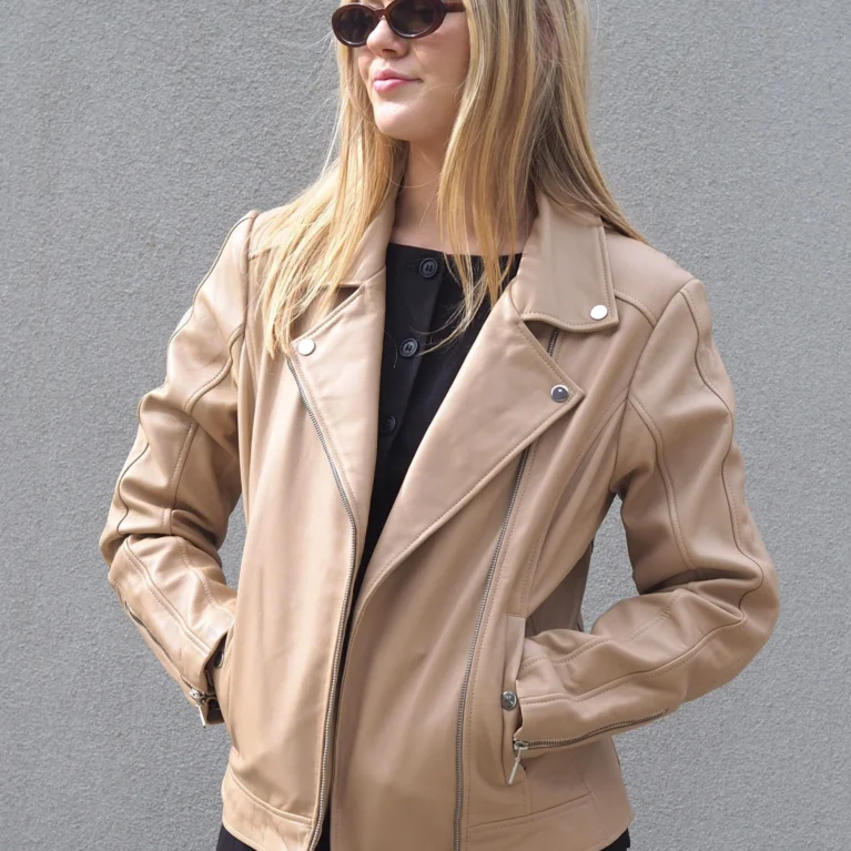 Celina Biker Jacket | Honey