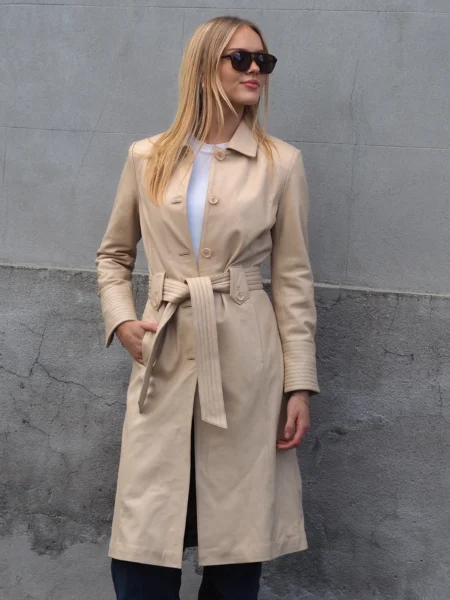 Claire Trench | Beige