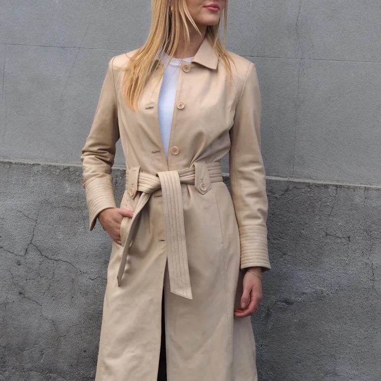Claire Trench | Beige