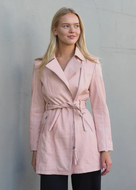 Isabella Trench Coat | Blush