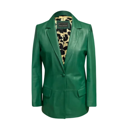 Bianca Blazer | Pine Green
