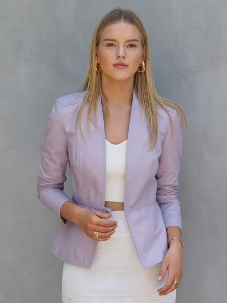 Luna Blazer | Lilac