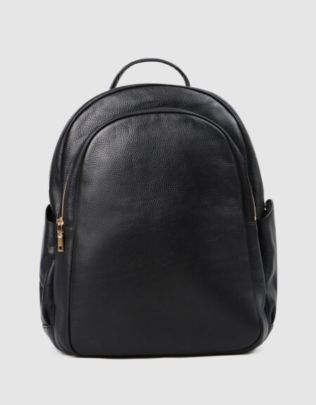Zip Backpack Black