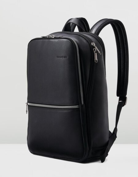 Sam Classic Leather Slim Backpack