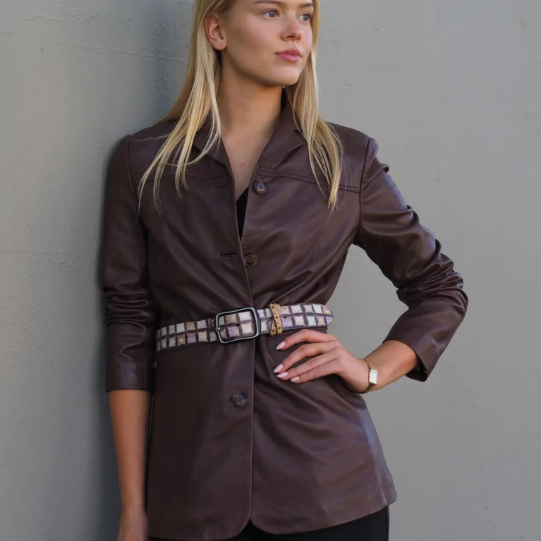 Mara Blazer | Chocolate